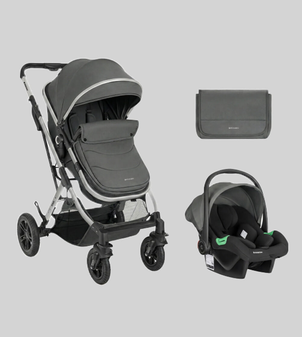 Carrinho Travel System Kaia 3 em 1 Kikka boo - Alô Bebê - Loja Oficial