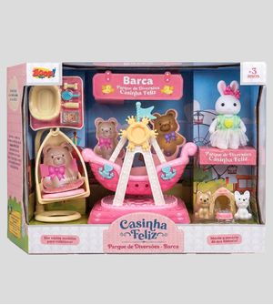 Coleção Casinha Feliz - Parque de Diversões Barca