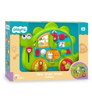 Dino Vrum Vrum Didático Play&Learn Playmi