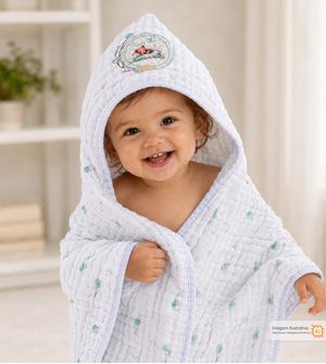 Toalhão Soft com Capuz Muito Mimo 1,00m x 85cm