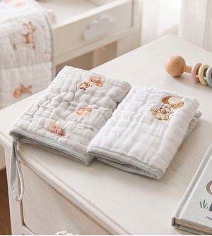 Kit Paninho de Boca Soft com Bordado 2 unidades