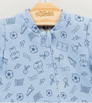 Macacão Futebol Azul