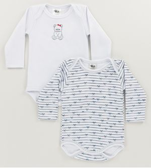Kit Body Laços Marinho com 2 Unidades