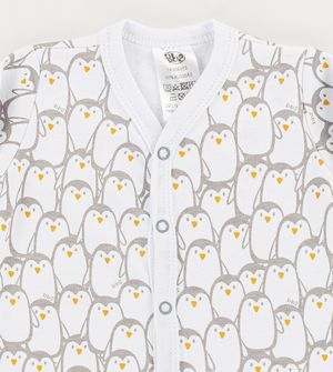 Macacão Pinguim Cinza