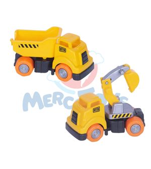 Caminhões MTB Duo Trucks - Caçamba e Escavadeira