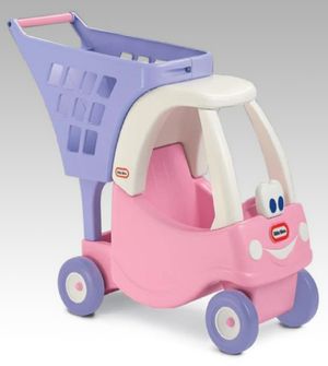 Carrinho Compras Coupe Cozy Princesas Little Tikes