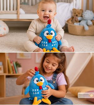 Pelúcia Musical da Popó Galinha Pintadinha