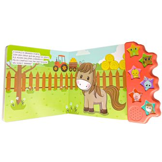 Livro dos Animais - Na Fazenda com o Cavalinho