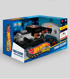 Carrinho Monster Truck com Controle Remoto Hot Wheels