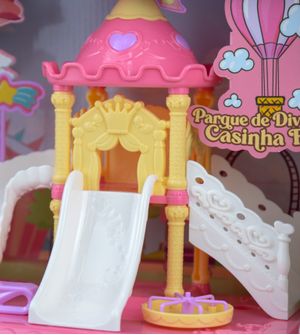 Coleção Casinha Feliz - Parque de Diversões Escorregador