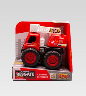 Mini Caminhão Equipe de Resgate