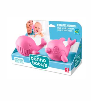 Brinquedo para Banho Esguichinho Baleia