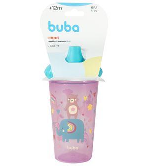 Copo Antivazamento Arco Íris 300ml