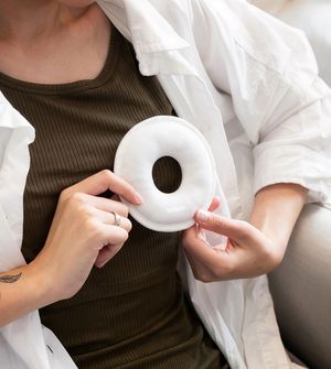 Rosquinhas Protetoras de Seios Serena Off White