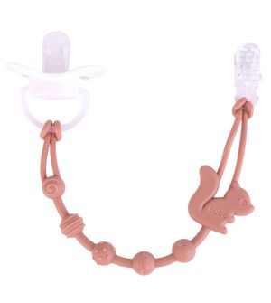 Prendedor de Chupeta Silicone Esquilo Cloudy