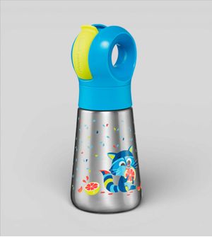 Garrafa Infantil em Inox Guaxinim 350ml
