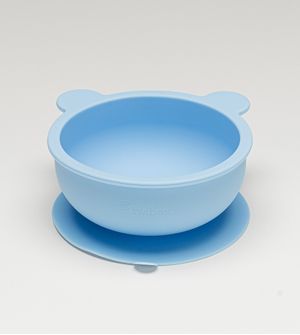 Bowl em Silicone com Ventosa Azul Twibex