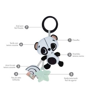 Brinquedo Chocalho Panda Tiny Love