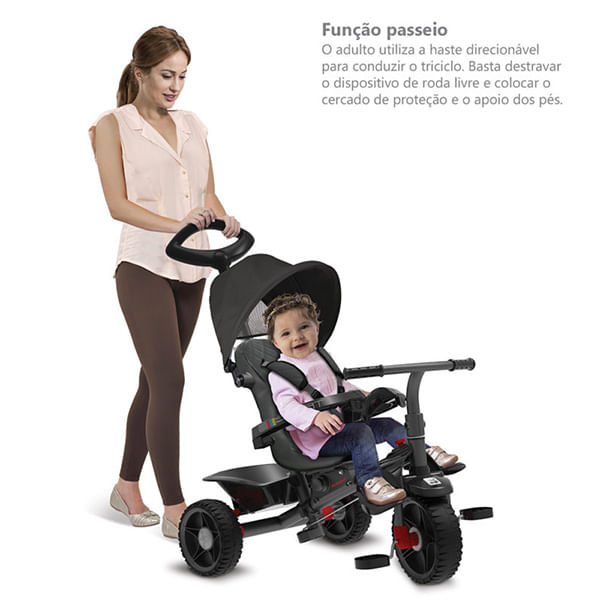 Triciclo-Smart-Reclinavel-Bandeirante