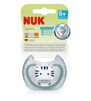 Chupeta Space 6+ NUK - Verde