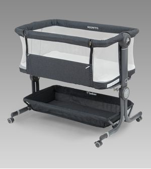 Berço Acoplado Lado a Lado Co-Bed Accanto Twibex