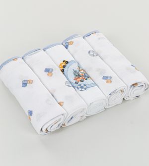Kit Fralda Muito Mimo com Bainha 5 Unidades