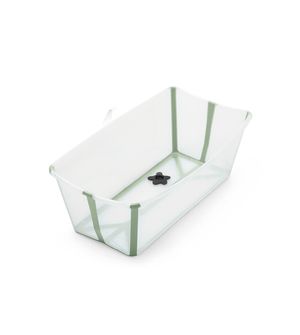Banheira Flexível Com Apoio Recém Nascido Green Stokke