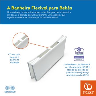 Banheira Portátil Flexi Bath