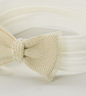 Faixa de Cabelo Mini Pérolas