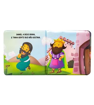 Livro de Banho Aventuras Bíblicas - Daniel na Cova dos Leões