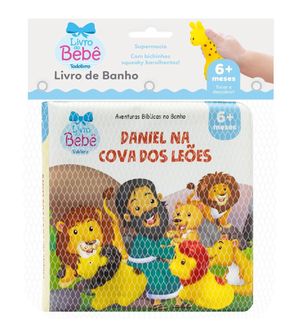 Livro de Banho Aventuras Bíblicas - Daniel na Cova dos Leões
