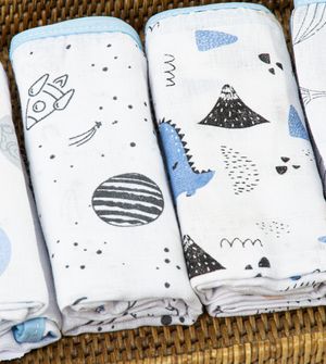 Kit Fralda Soft com 4 unidades 70 x 70cm