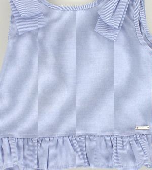 Conjunto Listrado Laços