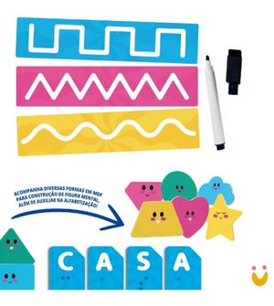 Kit de Atividades Aprendendo Braille 87 peças