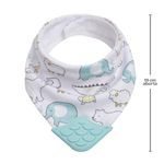 Babador-Bandana-com-Mordedor-Animais-Azul---15284-Animais-Azul---15284