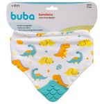 Babador-Bandana-com-Mordedor-Animais-Azul---15284-Animais-Azul---15284