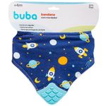 Babador-Bandana-com-Mordedor-Animais-Azul---15284-Animais-Azul---15284