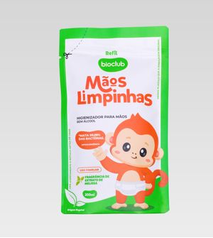 Refil Higienizador Mãos Limpinhas 200ml