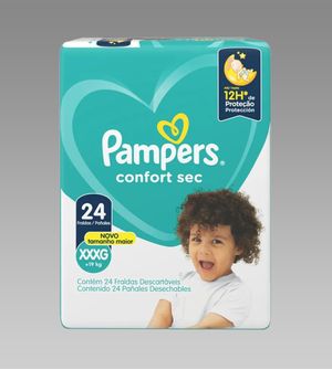 Fralda Pampers Confort Sec Mega