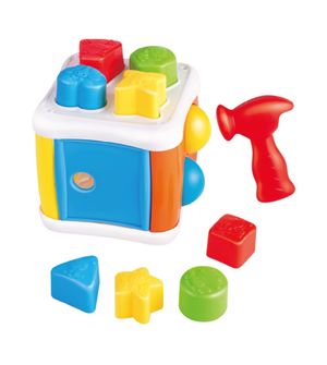 Cubo com Blocos e Martelo - BR2166