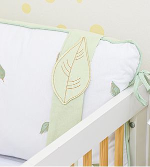 Kit Berço Folhagem com 7 peças