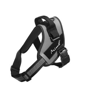 Peitoral Cross Harness da Mimo Cinza - P