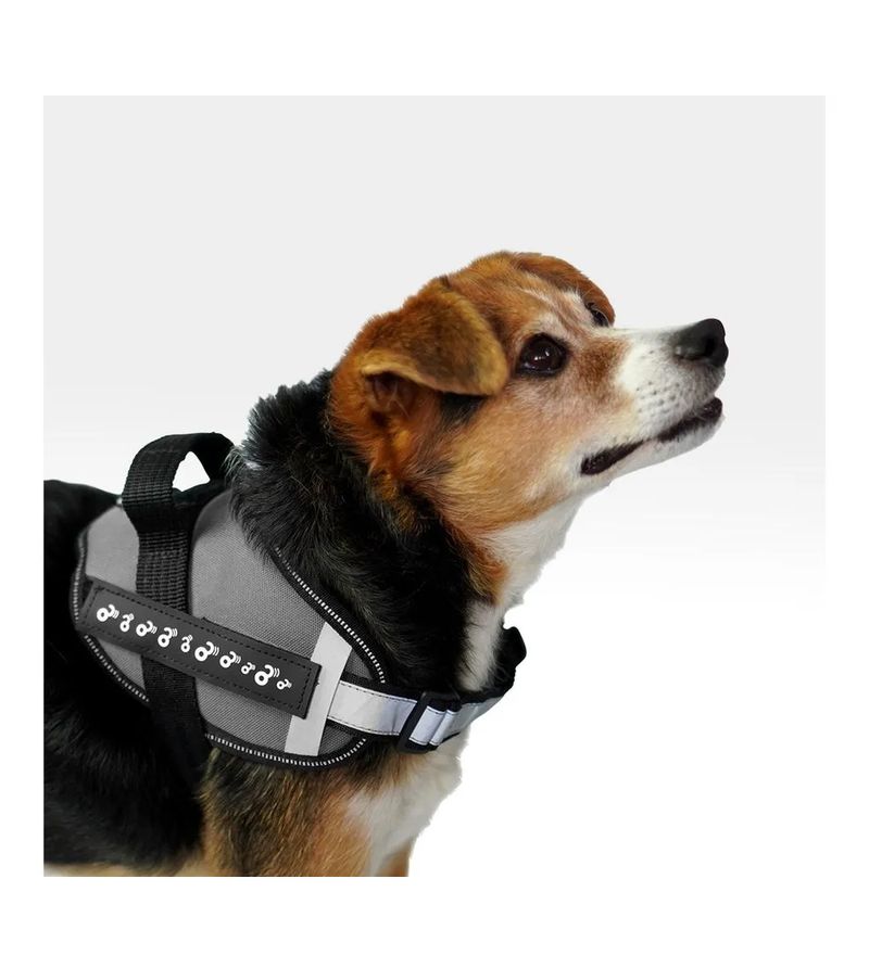 Peitoral-Cross-Harness-da-Mimo-Cinza---P-