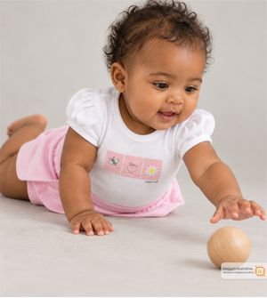 Conjunto Body/Shorts Abelhinha