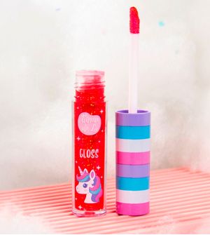 Gloss Labial Unicórnio - Morango Boom