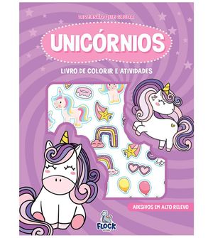 Livro Diversão que Gruda - Unicórnios