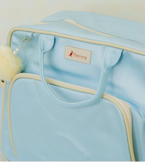 Kit Bolsa/Mochila com Trocador Siena Azul