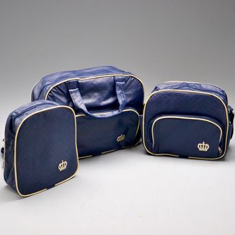 Kit Bolsa Realeza com 3 peças - 1410K3 Marinho