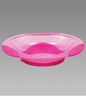 Pratinho Fun com Ventosa Rosa - 5810