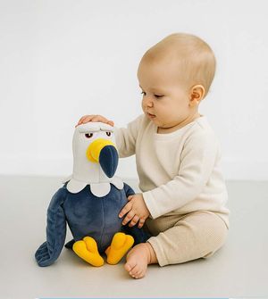 Pelúcia Gavião - Galinha Pintadinha O Filme